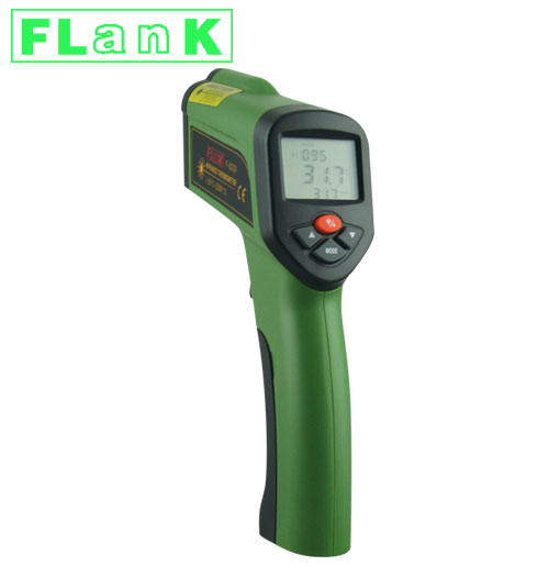 Flank F-8220 Non-contact High Temperature Infrared Thermometer with Type K Input F-8220